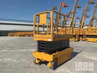 2018 XCMG GTJZ1012 Electric Scissor Lift