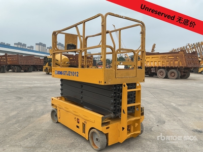 2018 XCMG GTJZ1012 Electric Scissor Lift