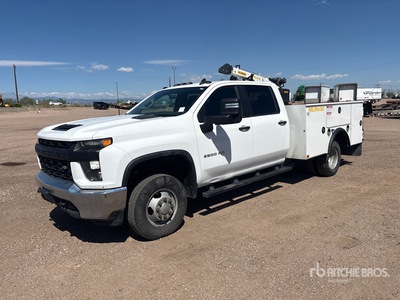 2021 Chevrolet Silverado 3500 4x4 Crew Cab Camion de servicios