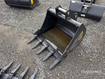 Trojan 80CL 36 in Digging Cazo para excavadora - Fits 50mm Cat 307/308, Komatsu PC78/88 Deere/Hitachi 75/85 Case, New Holland, Kobelco SK80 Bobcat E80