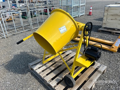 Electric Portable Concrete Mixer