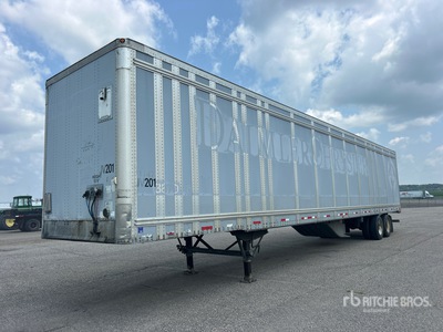 2001 Wabash 53 ft x 102 in T/A Semi-remorque fourgon