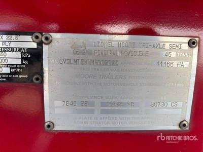 2021 Moore End Dump Trailer