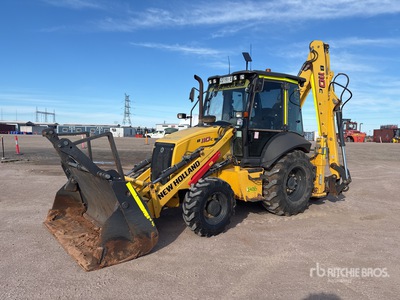 New Holland B110C 4x4 لودر خلفي