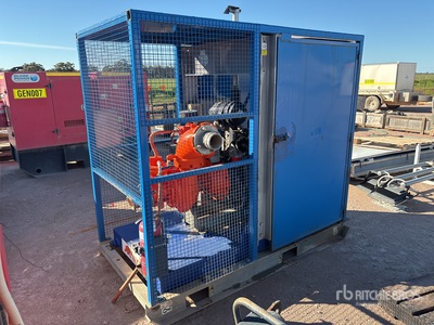 2022 Sykes CP100i-SR Skid-Mounted Wasserpumpe