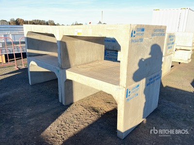 Quantity of (4) Concrete Pits