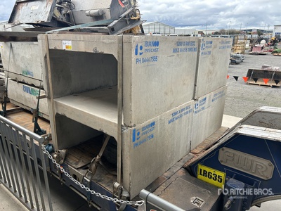 Quantity of (4) Concrete Pits