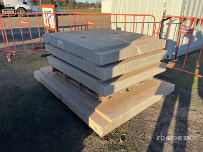 Quantity of (4) Concrete Pit Covers