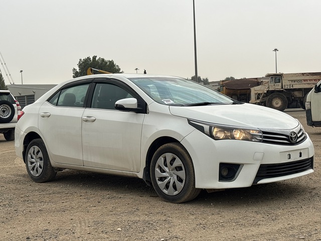 2015 Toyota Corolla Right Hand Drive Automobile