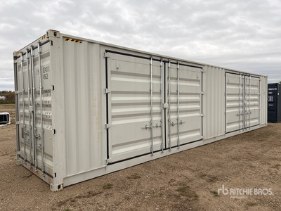 2026 40 ft High Cube Multi-Door Storage Container