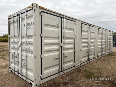 2026 40 ft High Cube Multi-Door Storage Container