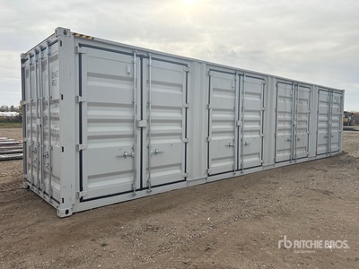 2026 40 ft High Cube Multi-Door Storage Container