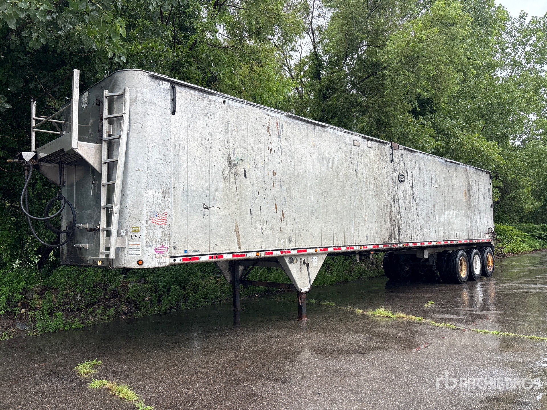 2014 MAC 48 ft Tri/A Live Bottom Trailer