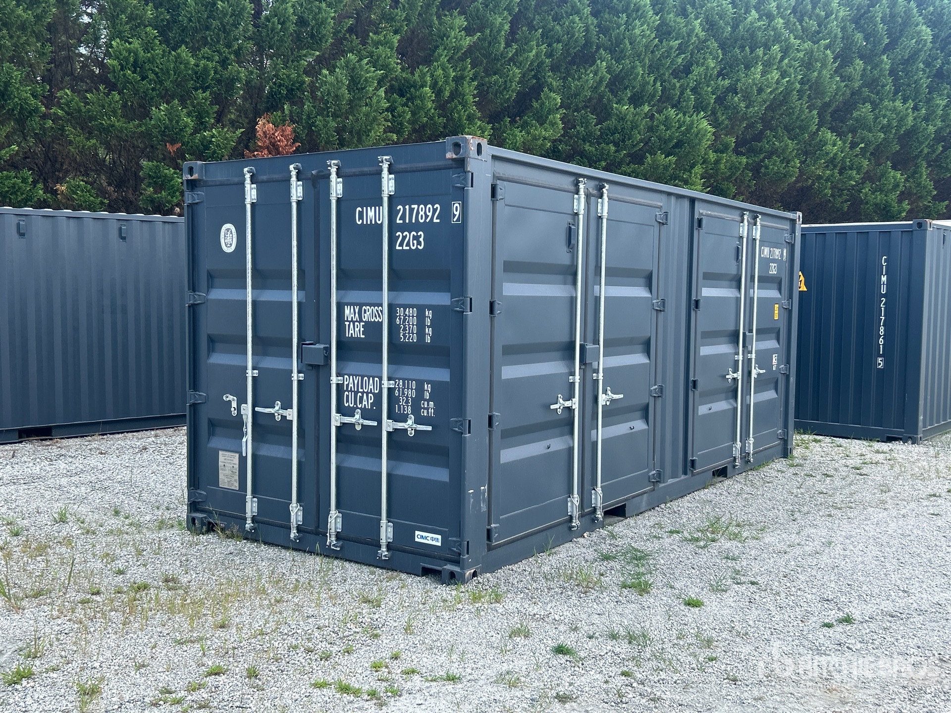 2026 20 ft Standard Multi-Door Storage Container