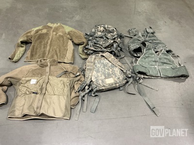 (40) Fighting Load Carriers, (28) Cold Weather Jackets & Assorted Items