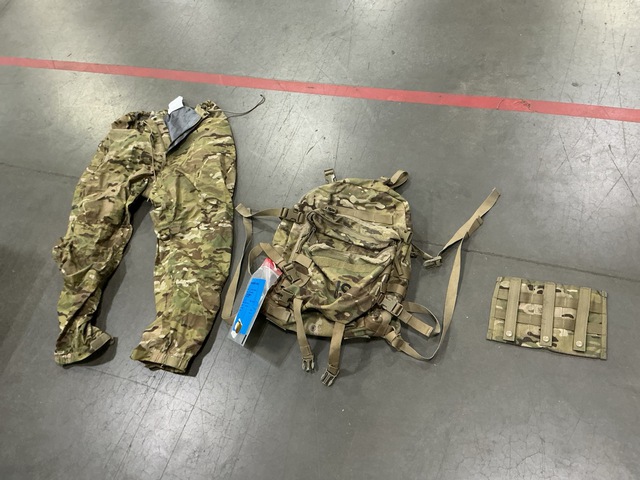 (13) Assault Packs, (25) M4 Three Mag Pouches & Assorted Items (13) Assault Packs, (25) M4 Three Mag Pouches & Assorted Items