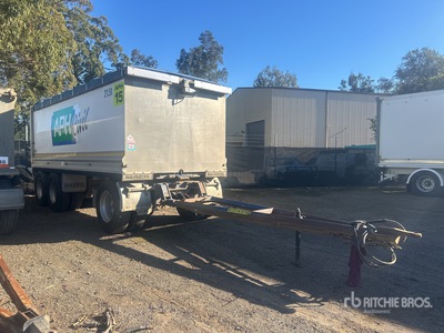 2012 M & S Truck Bodies Super Dog End Dump Trailer
