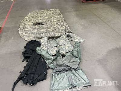 (14) Cold Weather Parkas, (25) Wet Weather Ponchos & (27) Hydration Carriers