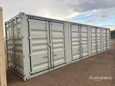 2026 40 ft High Cube Multi-Door Storage Container