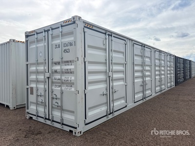 2026 40 ft High Cube Multi-Door Conteneur de stockage