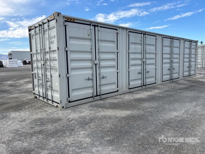 2026 40 ft High Cube Multi-Door Storage Container