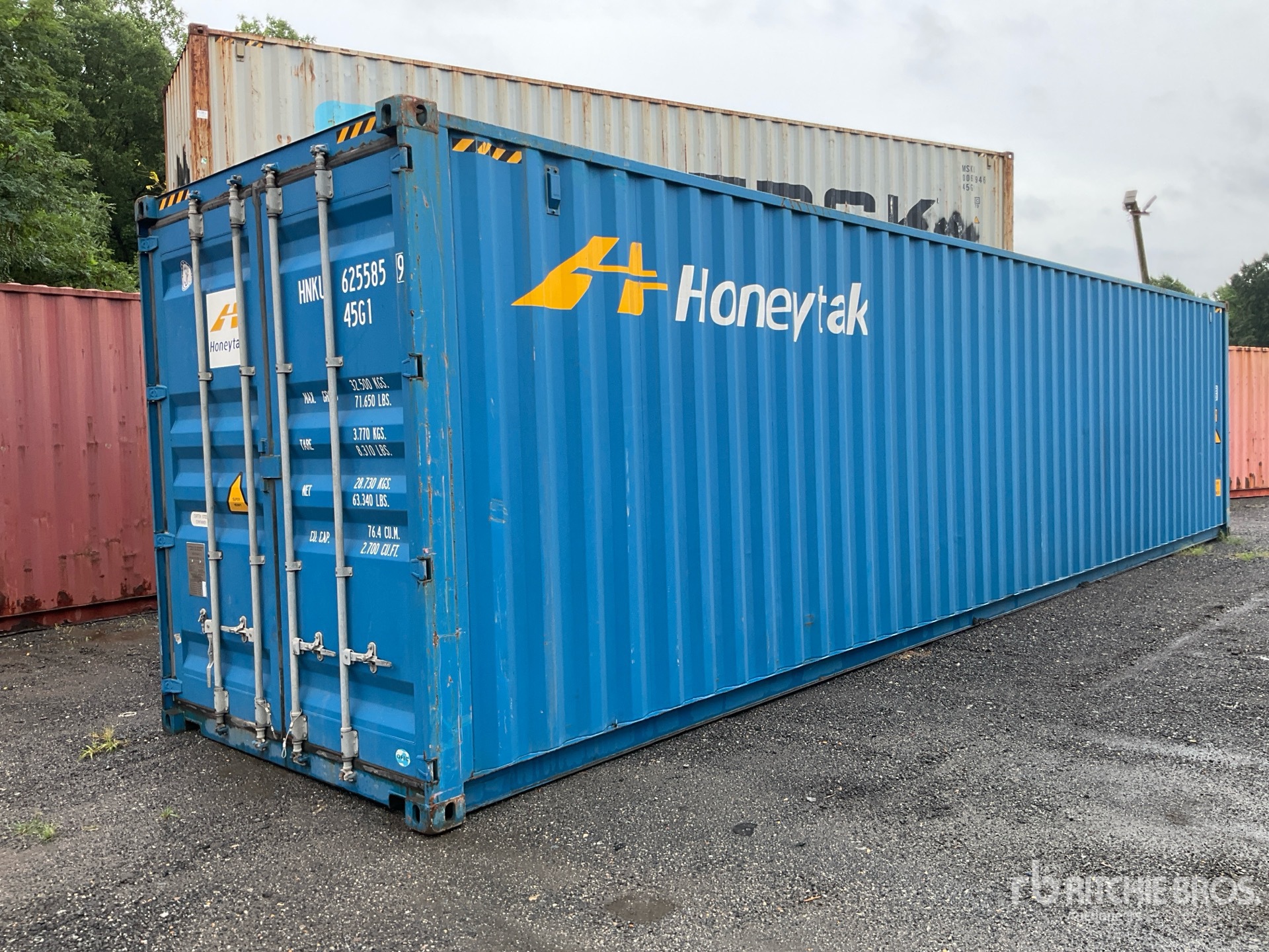 40 ft High Cube Storage Container