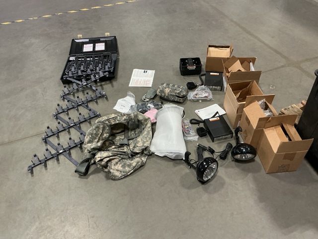 (2) Secuirty/Patrol Accessories w/Storage Cases