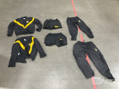 (174) Physical Fitness Jackets, (134) Pairs of Fitness Pants & Assorted Items