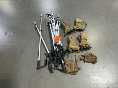 (5) Pairs of Cold Weather Mitten Shells, (47) Canteen Pouches & Assorted Items