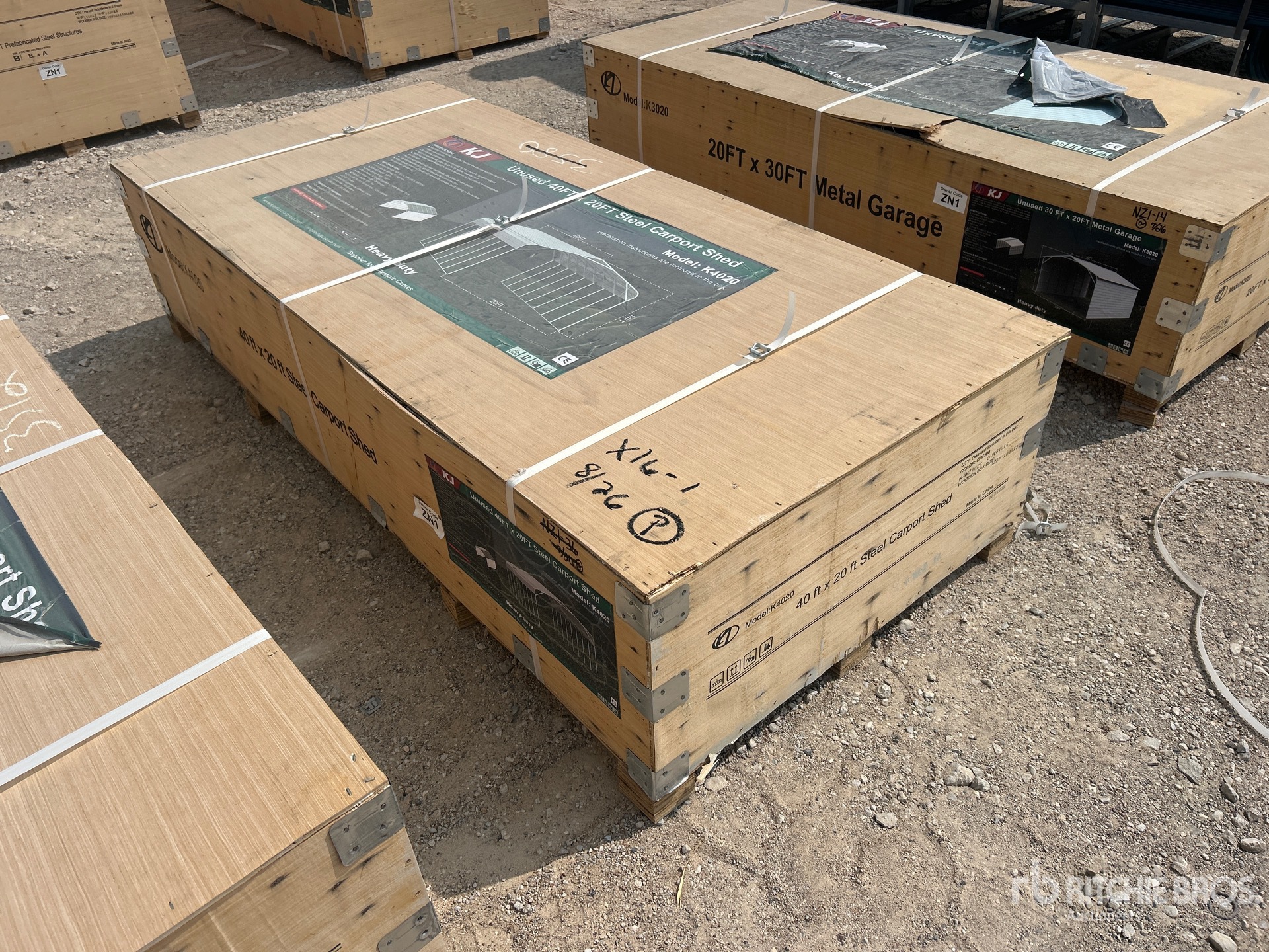 2026 KJ K4020 20 ft x 40 ft Carport (Unused)