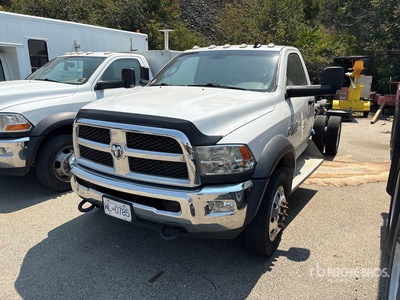 2018 Ram 5500 SLT 4x4 Cabine en chassis