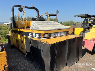 1998 Cat PS-360B 7 Wheel Pneumatic Roller