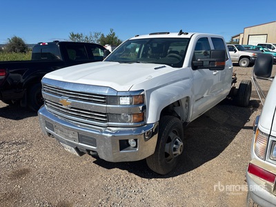 2016 Chevrolet Silverado 3500HD 4x4 Crew Cab الكابينة والهيكل (Inoperable)