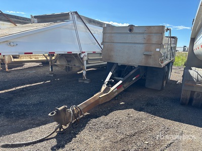 Nahanni 14 ft T/A Pup End Dump Trailer