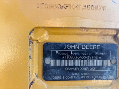 2019 John Deere 950K Crawler Dozer