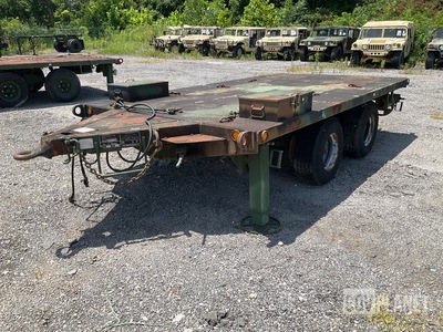 Utility Tool & Body M1061A1 Flatbed Trailer