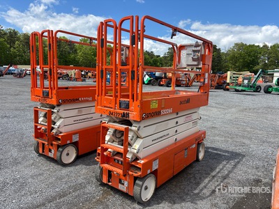 2019 Snorkel S3226E Electric Podnośnik nożycowy