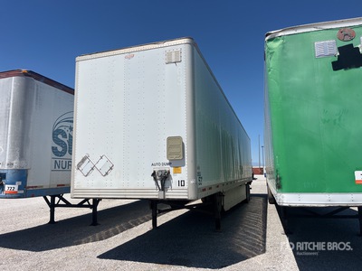 2013 Utility 4000D-X 53 ft x 102 in T/A Van Trailer