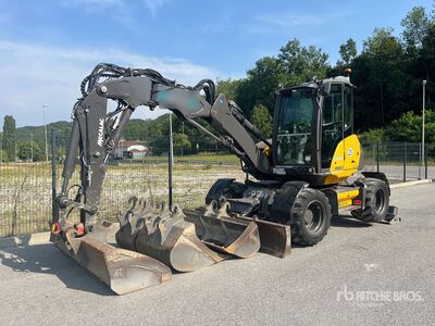 2019 Mecalac 9MWR Pelle Sur Pneus Wheel Excavator