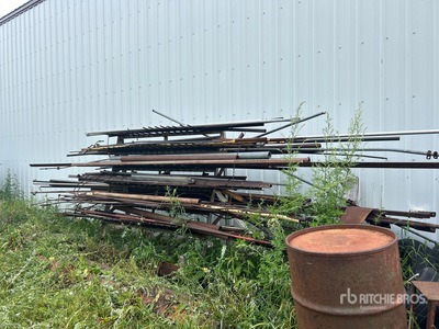 Quantity of Steel Tubes, Flat Bar & Rebar Divers - Ferraille