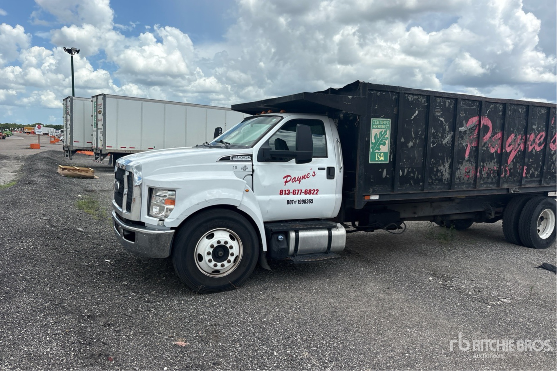 2017 Ford F-650 4x2 S/A Dump Truck