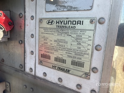 2016 Hyundai Refrigerated Trailer