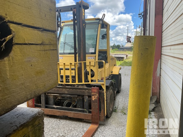 2012 Hyster H155FT 14550 lb Pneumatic Tire Forklift