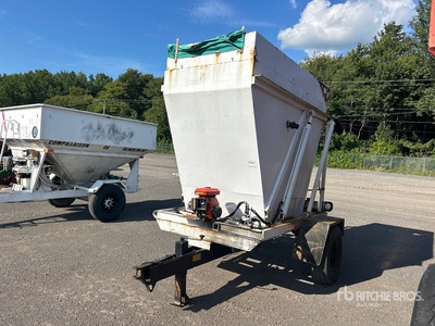 2012 Custom Built 8 ft S/A End Dump Dump Trailer