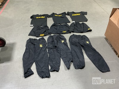 (50) Pairs of Pants, (65) Pairs of Trunks, (355) T-Shirts & Assorted Items