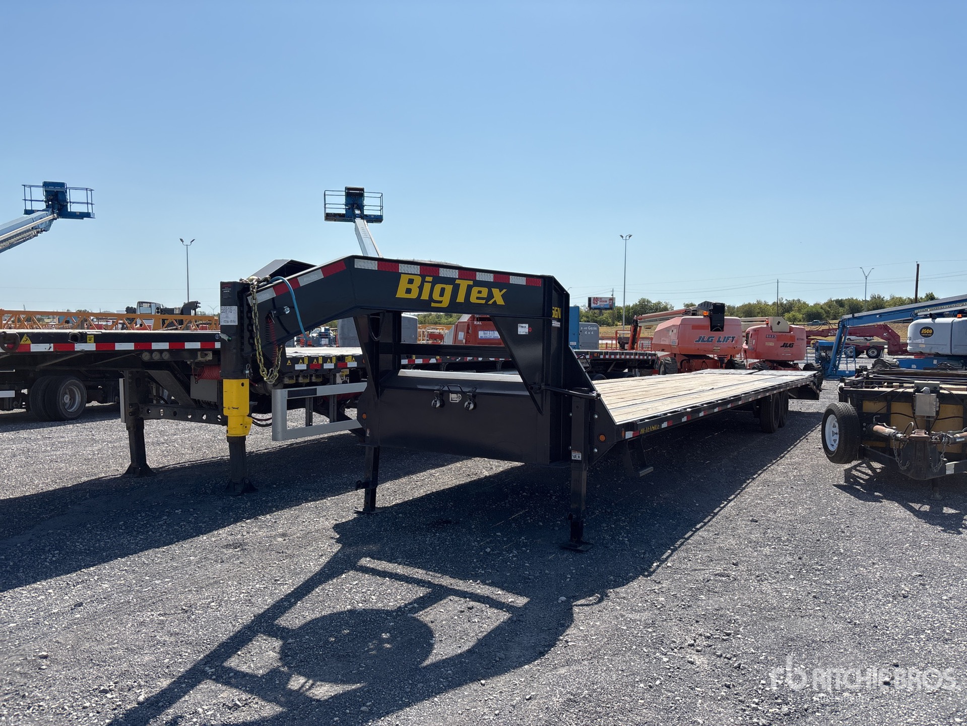 2026 Big Tex 40 ft T/A Gooseneck Equipment Trailer