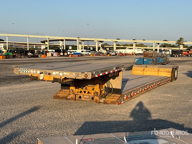 2012 Trail King TK54MG482 27 ton T/A Removable Gooseneck Lowboy Trailer