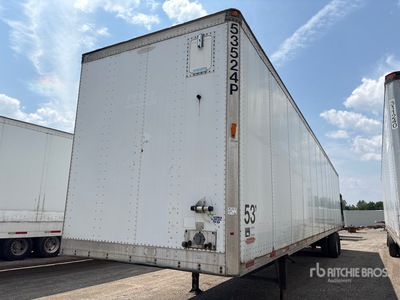 2008 Trailmobile 53 ft x 96 in T/A Van Trailer