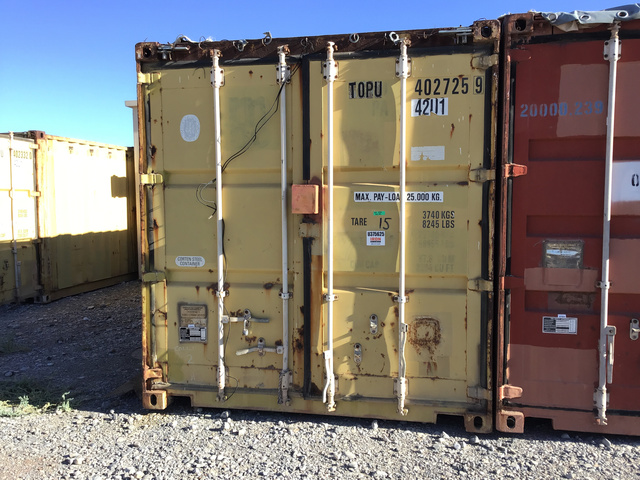 40 Open Top Storage Container W