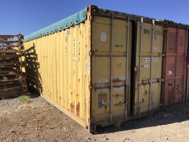 8' x 40' Storage Container w/Contents